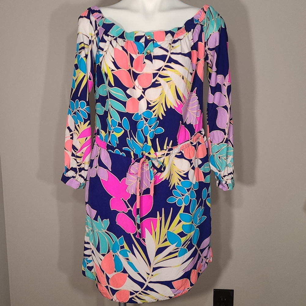 Alice & Trixie Silk Tropical Dress